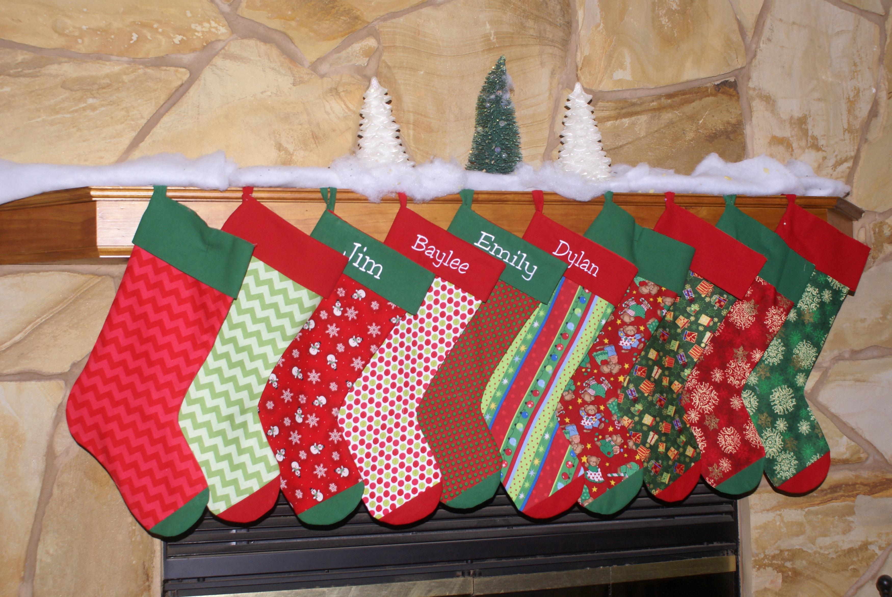 Personalized Christmas Stockings on Luulla